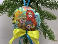 Іграшка новорічна пошита «ІН-24 Колядники»