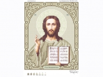 Схема вишивки бісером «Ісус 3446-1к» (A4)