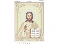 Схема вышивки бисером «Г-дь Вседержитель»/золото/ (A6)